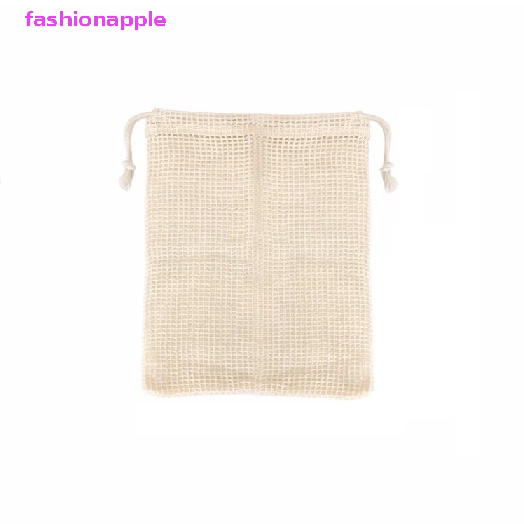 Túi Lưới Cotton Tẩy Trang Tái Sử Dụng Tiện Lợi