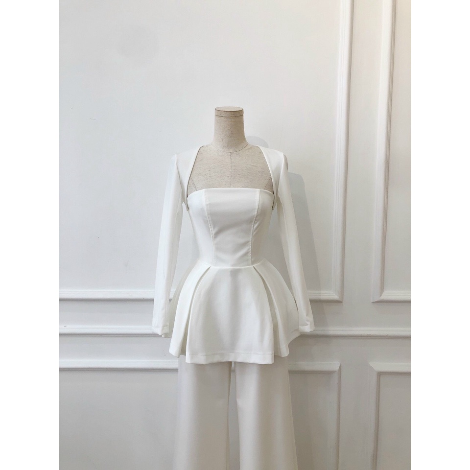 Áo khoét lưng tay dài, hàng thiết kế chất thun xịn, may 2 lớp dày dặn, phong cách sang chảnh