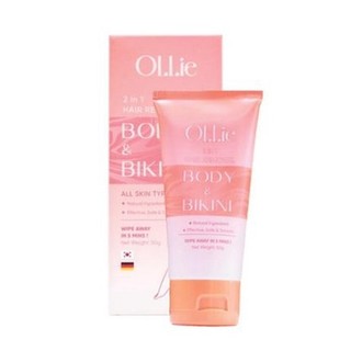 Kem tẩy lông OLLIE , tẩy lông vùng kín, nách, tay, chân, an toàn không đau rát dung tích 50ml