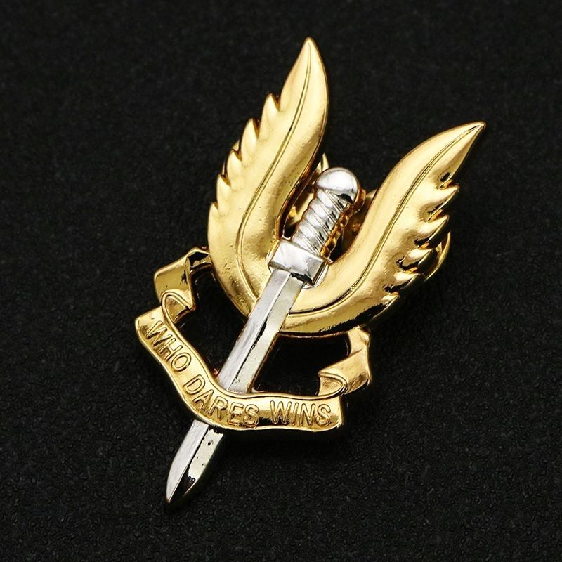 Huy Hiệu Cài Áo In Logo SAS 1942 Kiểu Hoàng Gia Anh Dễ Thương