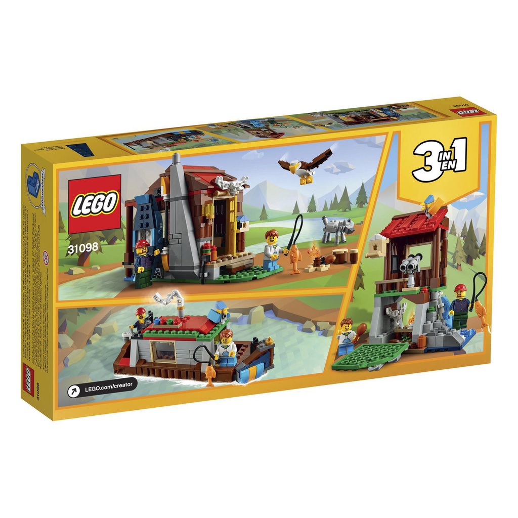 BỘ LẮP RÁP  Creator 3-in-1 31098 Outback Cabin