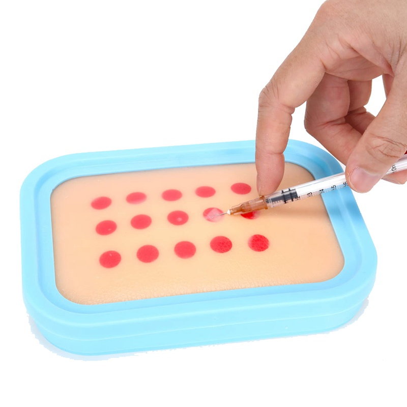 Mô Hình Tập Tiêm Tiêm Bằng Silicone Không Gây Dị Ứng Kèm Điểm Tiêm Cho Y Tá