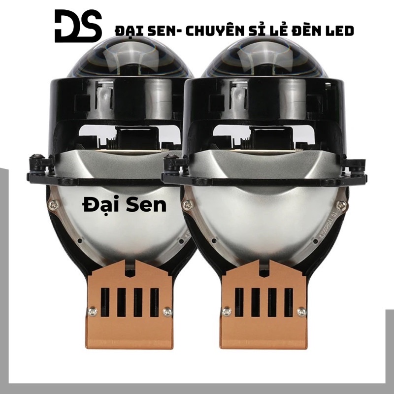 Bi Led laser ô tô, xe máy KUS JG2 chính Hãng 58W siêu sáng