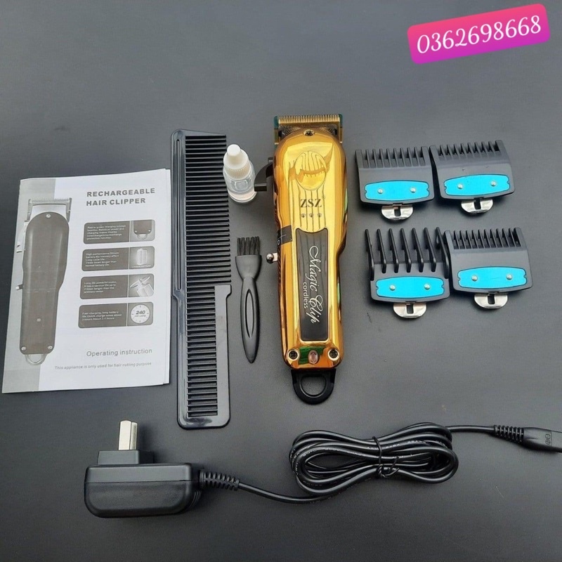 Tông đơ cắt tóc ZSZ F80 Gold Magic Clip
