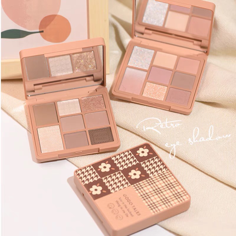 Bảng Phấn Mắt 8 Ô Gogo Tales Retro Mist Eyeshadow Palette