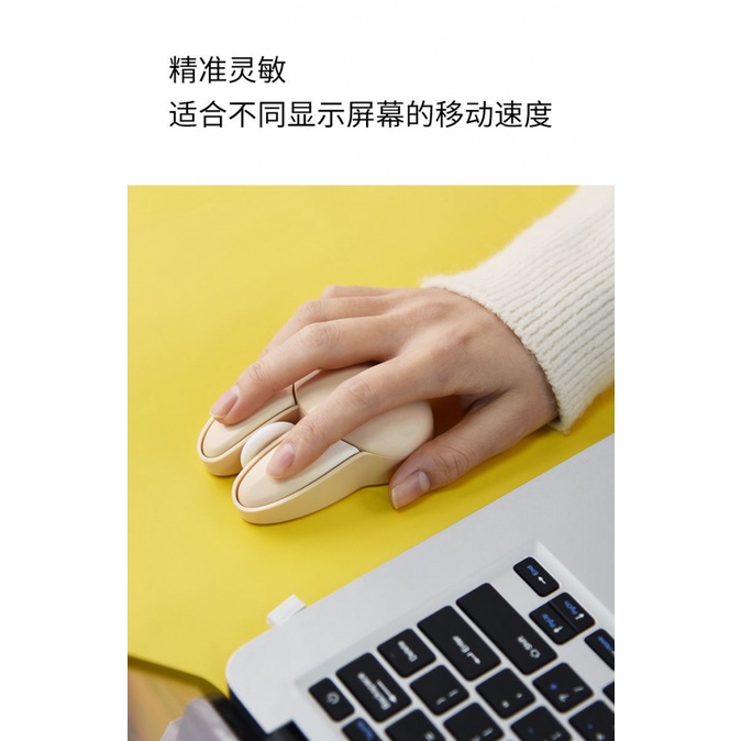 Chuột không dây m6 Hình Thỏ Dễ Thương
