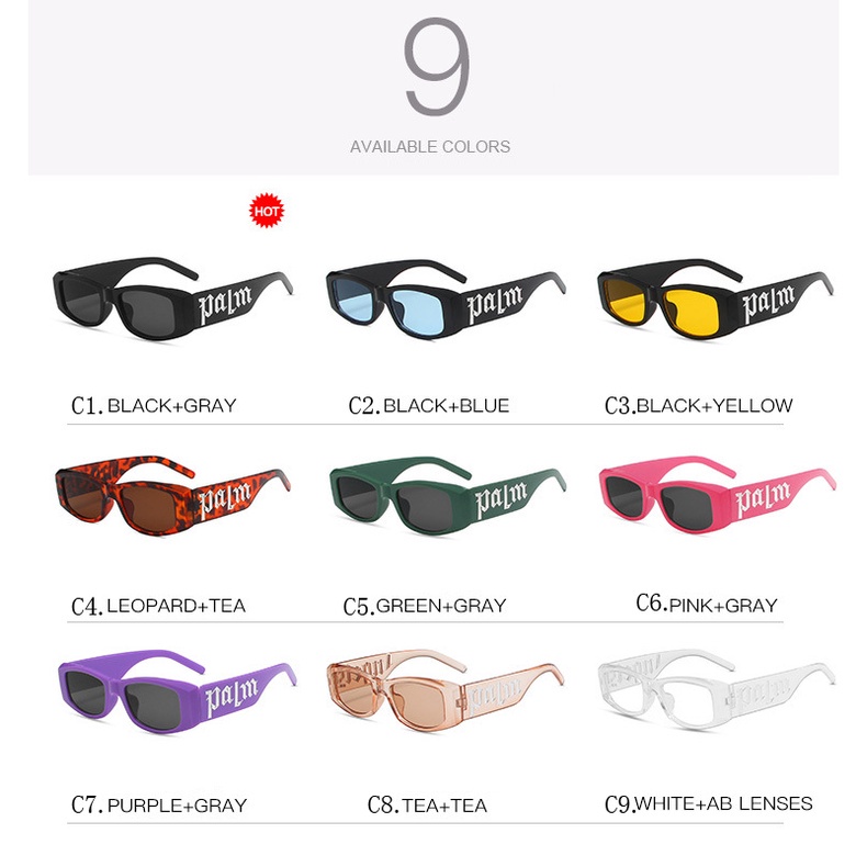 Kính Mát Chống Tia UV400 Phong Cách Punk Cổ Điển Thời Trang Cho Nam Và Nữ