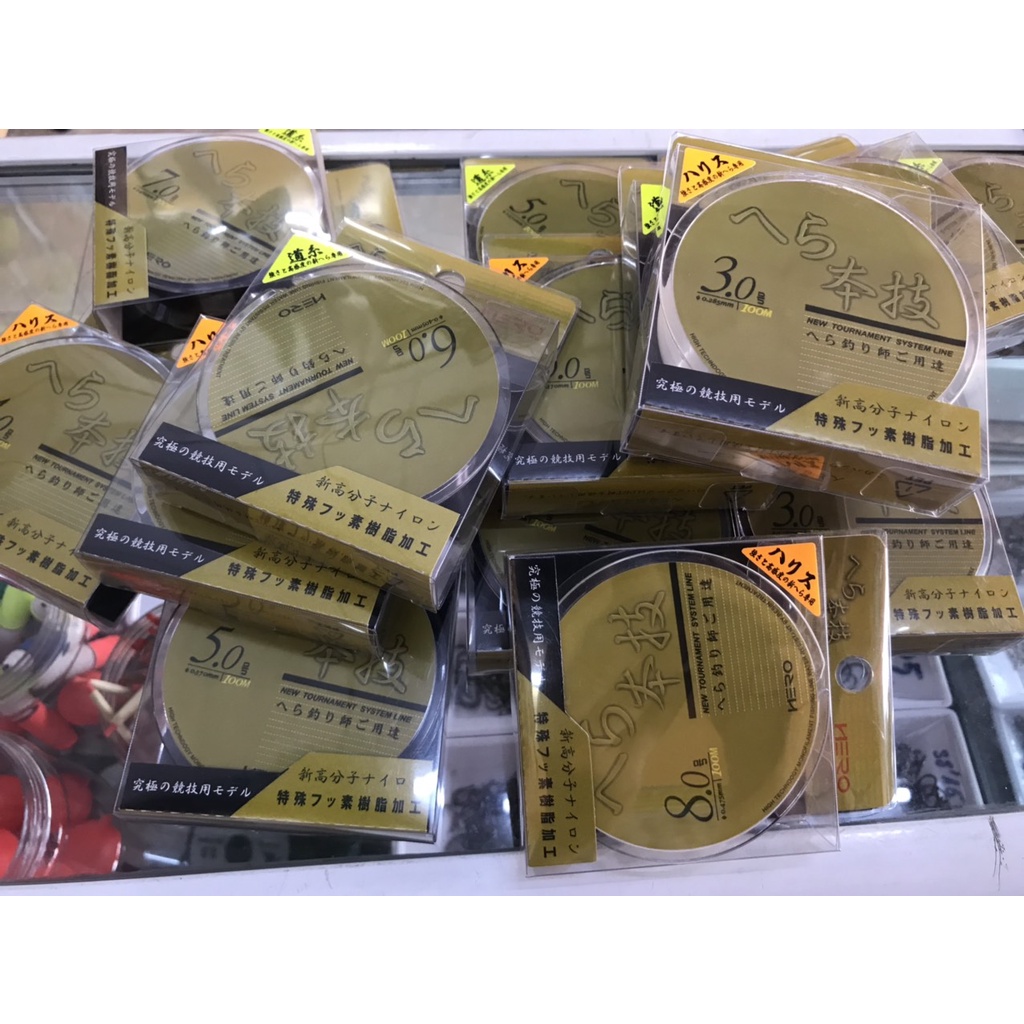 Cước câu cá Hero chính hãng Nhật 100m đủ size từ 3.0 đến 8.0 loại 1 - Dây câu Hero loại 1