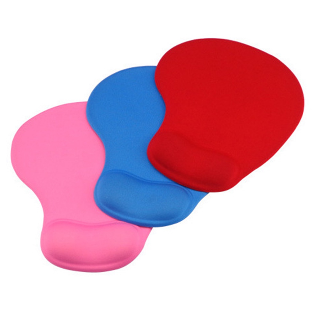 Tấm Lót Chuột PC Hình Hoa Hướng Dương Siêu Mềm Chống Trượt Giảm Mệt Mỏi Kèm Đệm Kê Cổ Tay Tiện Dụng