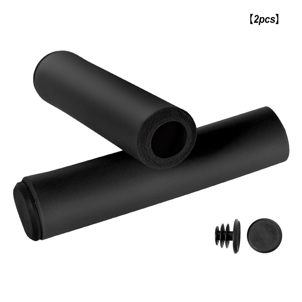 Bộ 2 Miếng Đệm Bọc Tay Lái Xe Đạp Bằng Silicone Không Trơn