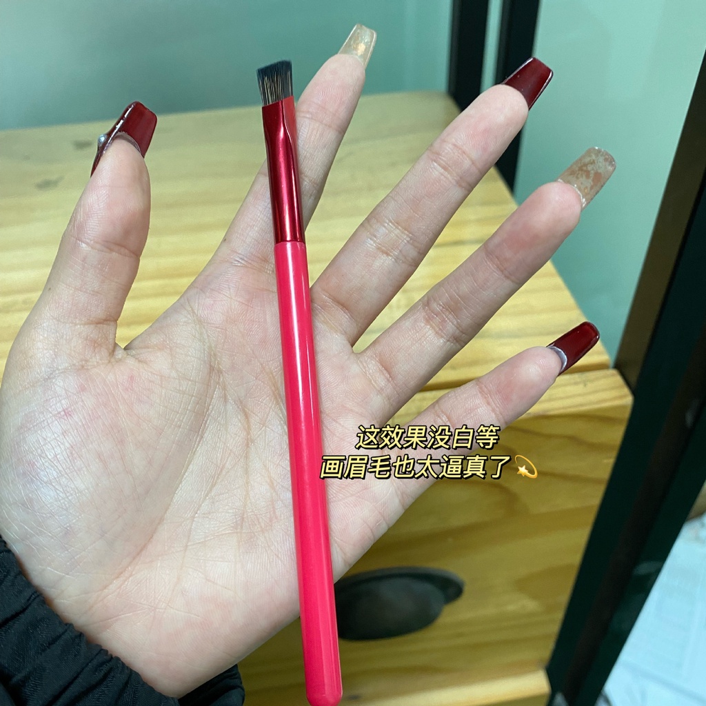 Cọ Vẽ Lông Mày Trang Điểm Chuyên Nghiệp Thiết Kế Đầu Vuông Bàn Chải Trang Điểm Lông Mày Không Nhòe Để Trang Điểm Làm Đẹp