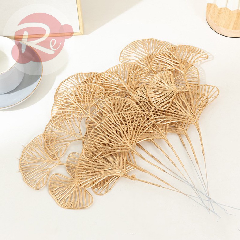 [SIÊU RẺ❤️] – Cành lá bạch quả (1 Cành) - Trang trí bánh sinh nhật bánh kem