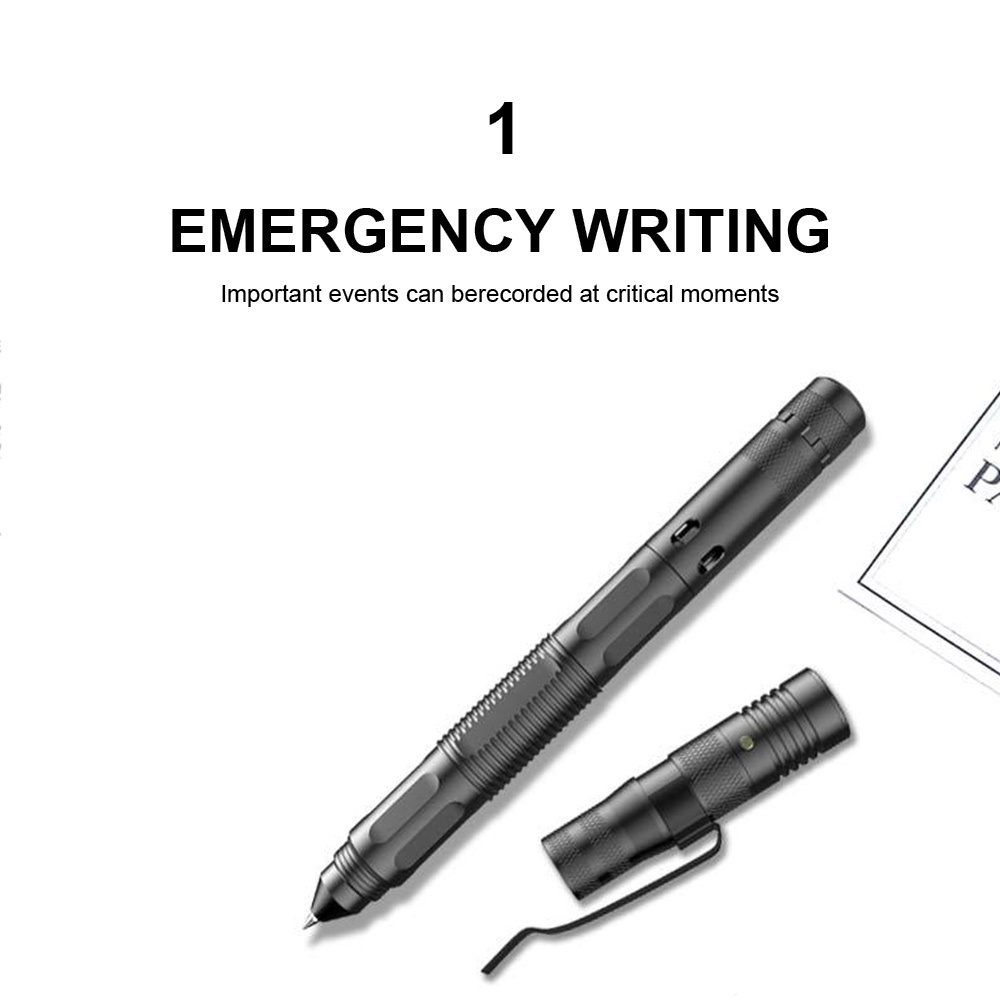 Bút Tự Vệ Đa Năng Bằng Nhôm Chuyên Dụng Cho Sinh Tồn Nữ