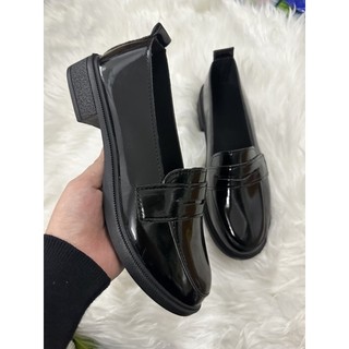 (HÀNG CÓ SẴN) Giày oxford trơn 3cm BIG SIZE 40-44[ Size 40-41-42-43-44]