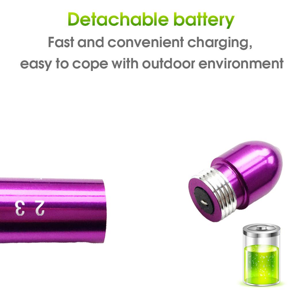 Đèn Pin LED Dạng Bút Chống Trượt Chống Thấm Nước Bằng Thép Không Gỉ