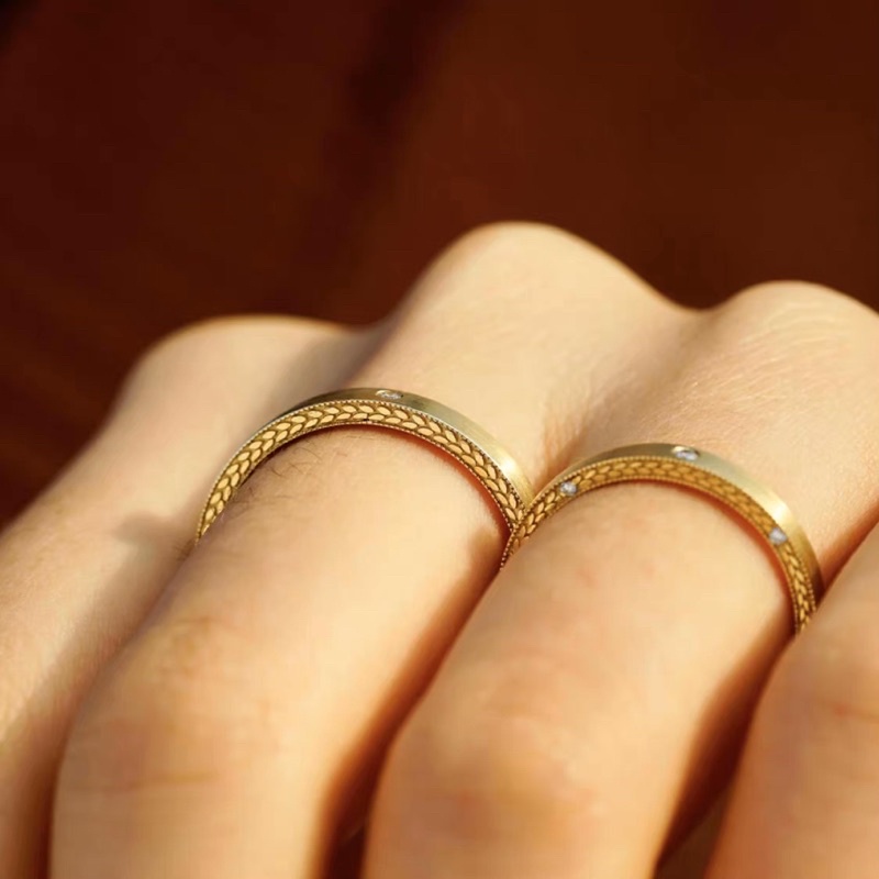 Nhẫn đôi | Nhẫn cặp 100% bạc S925 tinh tế sang trọng-Blackmeo