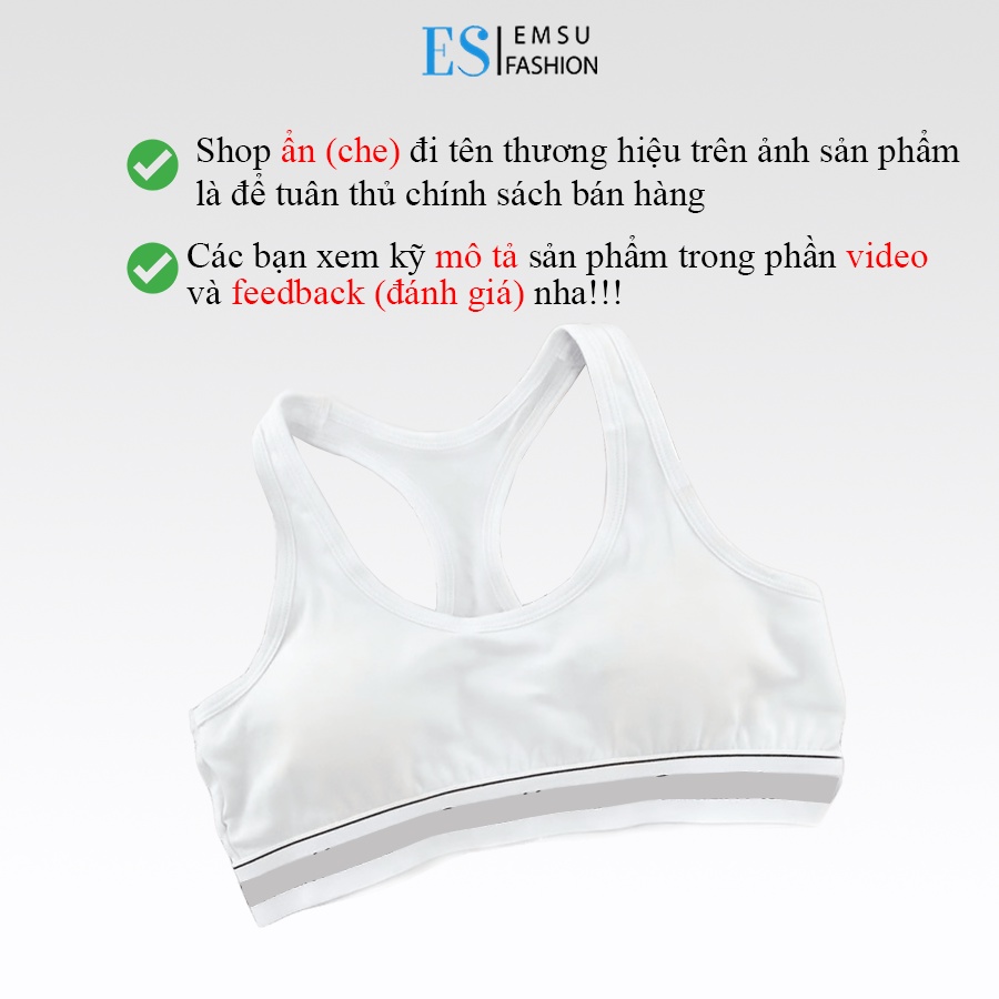 Áo Ngực Bra Cavin Cotton Cao Cấp, Áo Ngực Thể Thao Không Gọng Kiểu Dáng CK