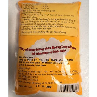 [Túi VÀNG 500g] ĐƯỜNG PHÈN HẠT (TO) [VN] HOÀNG LONG Rock Sugar