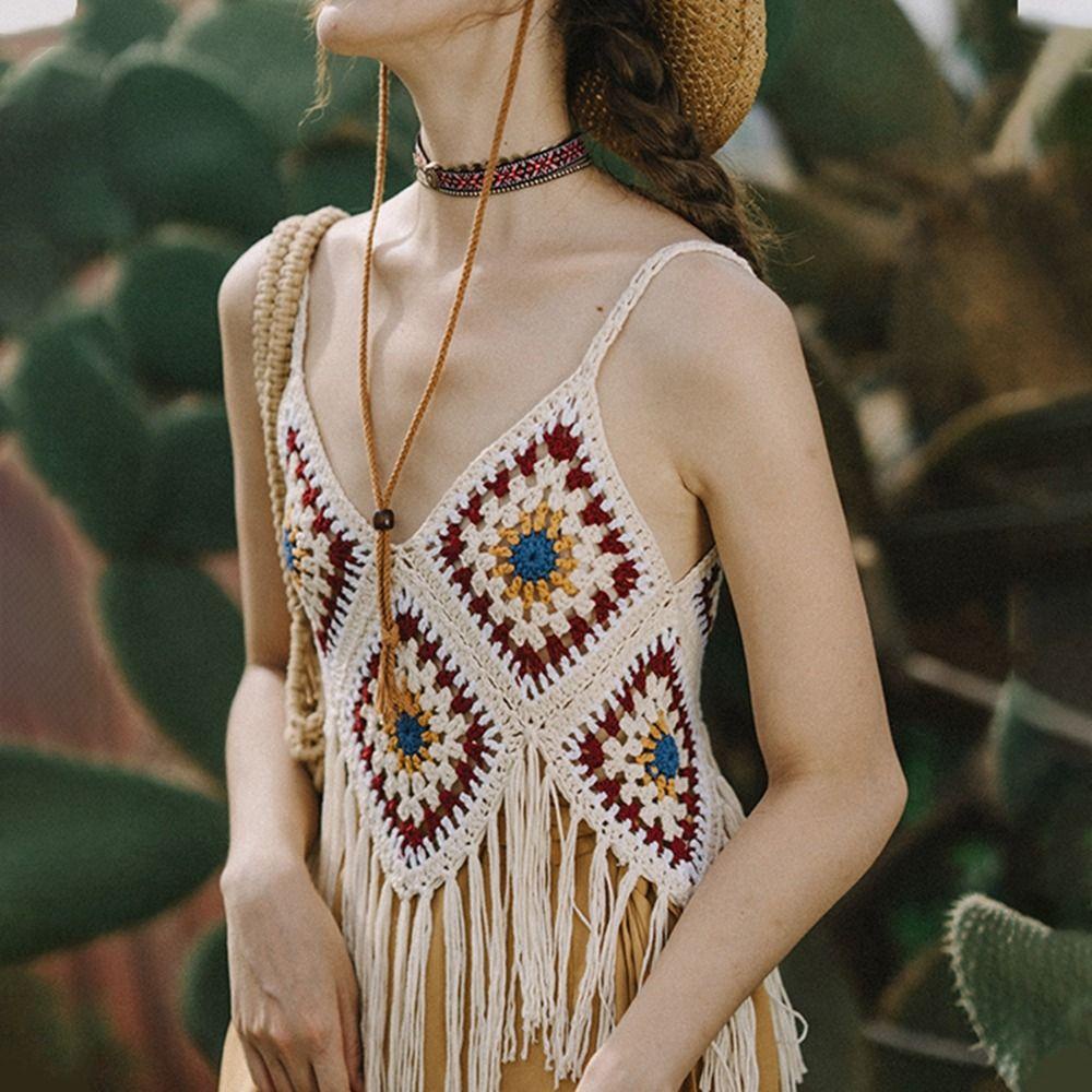 Taylor1 Phụ Kiện Áo Dây Tua Rua Phong Cách Thái Lan Bohemian Dân Tộc Dễ Thương