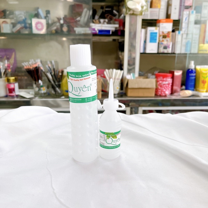 Nước Rửa Móng Tay Quyên  size 40ml, 125ml