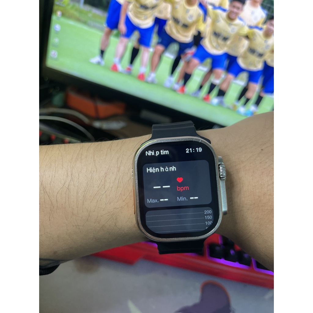 Đồng Hồ H11 Ultra Plus  - Nâng Cấp H11 Ultra, Tràn viền 2.05", 49MM, Full Thông Báo. Bảo Hành 12 Tháng