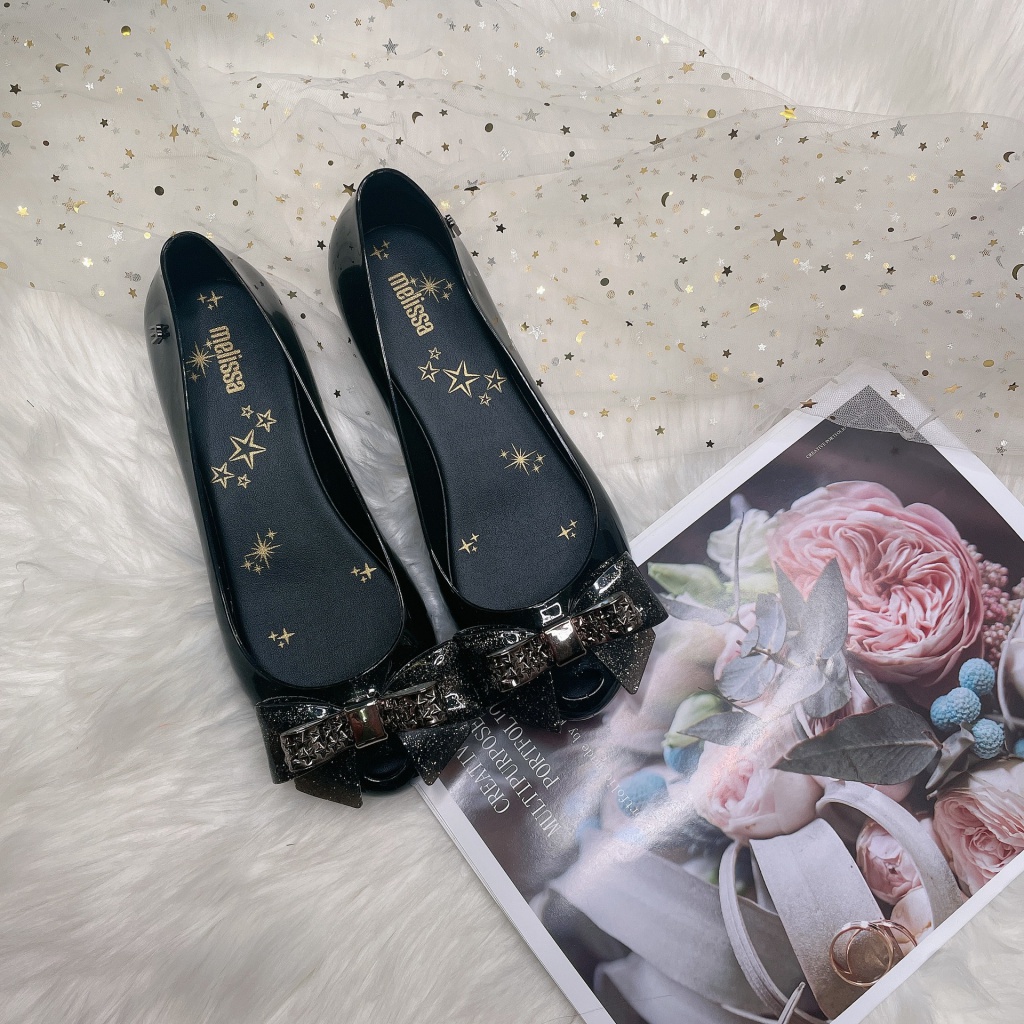 Sandal Nhựa Đính Nơ Thời Trang Mùa Hè 2020 Melissa Phong Cách Mới Cho Mẹ Và Bé