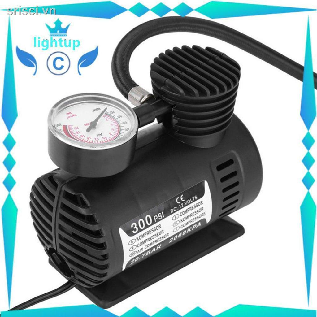12v. Máy Bơm Bánh Xe Hơi Mini Chuyên Dụng