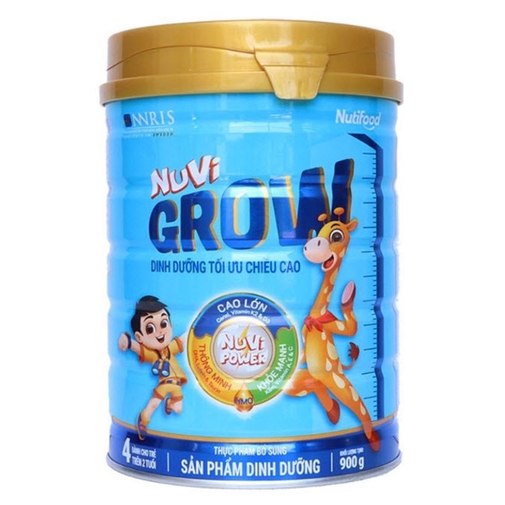 Sữa bột Nutifood Nuvi Grow 4 900g