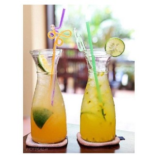 [COMBO 2] Ly thủy tinh sinh tố 350ml eo cổ
