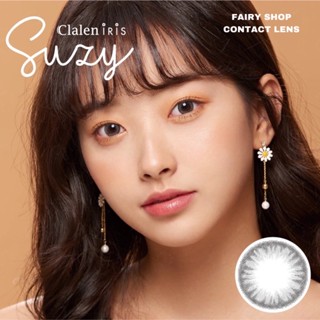 Lens 1 Ngày Suzy Gray từ 0 - 6 độ   - Kính Áp Tròng Cao Cấp 1 Ngày FAIRY SHOP CONTACT LENS