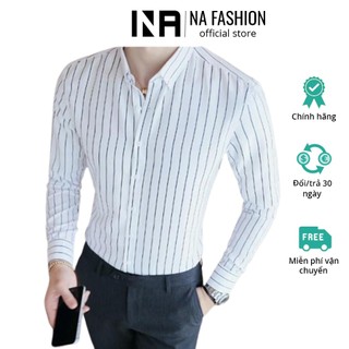 Áo sơ mi - Áo sơ mi nam đẹp - Chất liệu lụa mềm mịn, thoáng mát, kiểu dáng slimfit trẻ trung, thanh lịch, tôn dáng