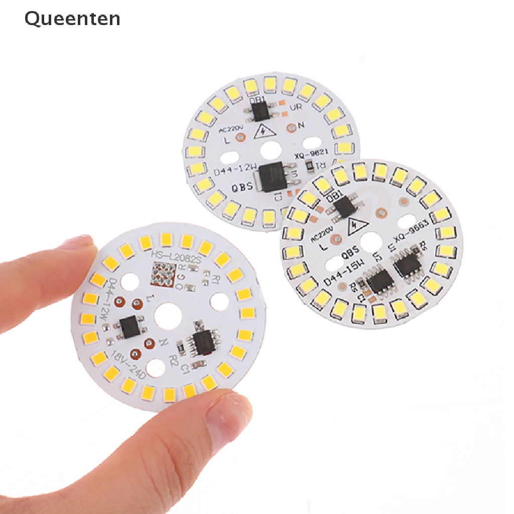 2 Bóng Đèn LED SMD 15W 12W 9W 7W 5W 3W AC220V Ánh Sáng Trắng Ấm