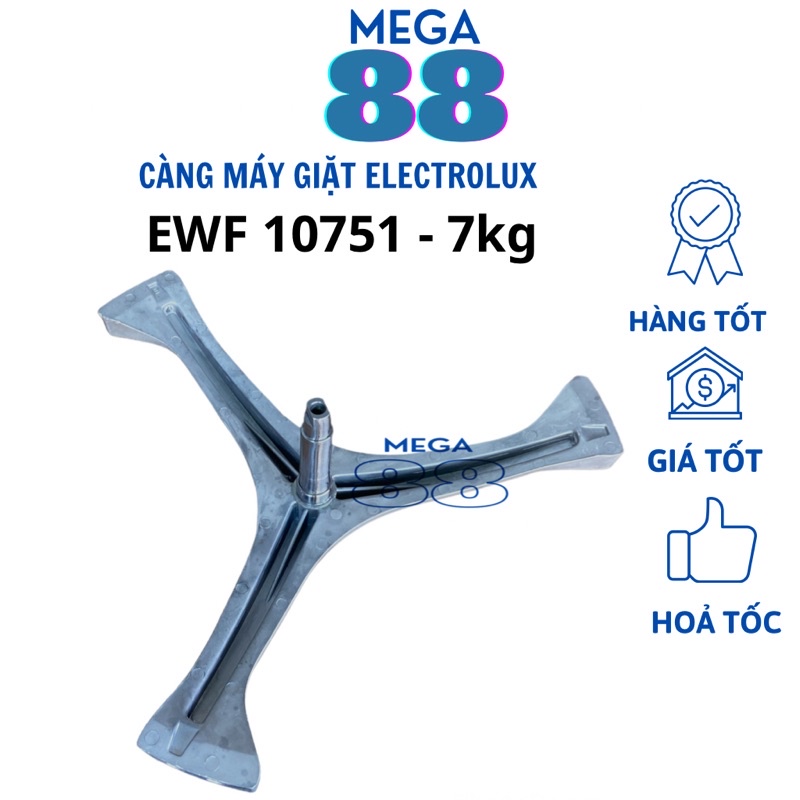 Chạc 3 càng máy giặt Electrolux EWF 10751 7kg - Trục càng máy giặt electrolux ewf10751