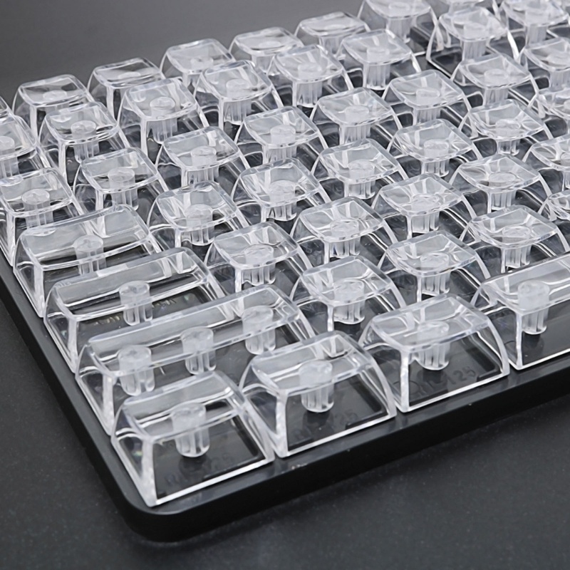 Nút Bàn Phím Cơ Chơi Game CBSA Profile PC Trong Suốt Lấp Lánh