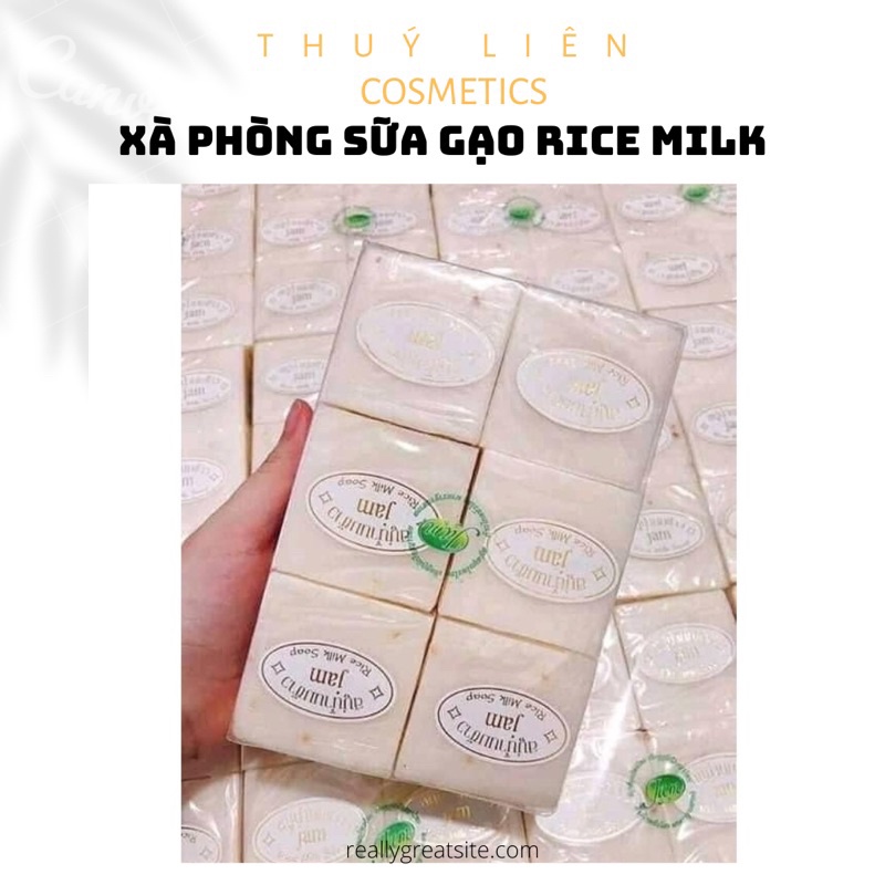 Xà phòng  sữa gạo rice milk soap