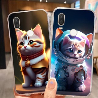Ốp lưng vsmart Active 1 / vsmart Active 1 Plus / vsmart Active 1+ in hình chú mèo cực cute dễ thương