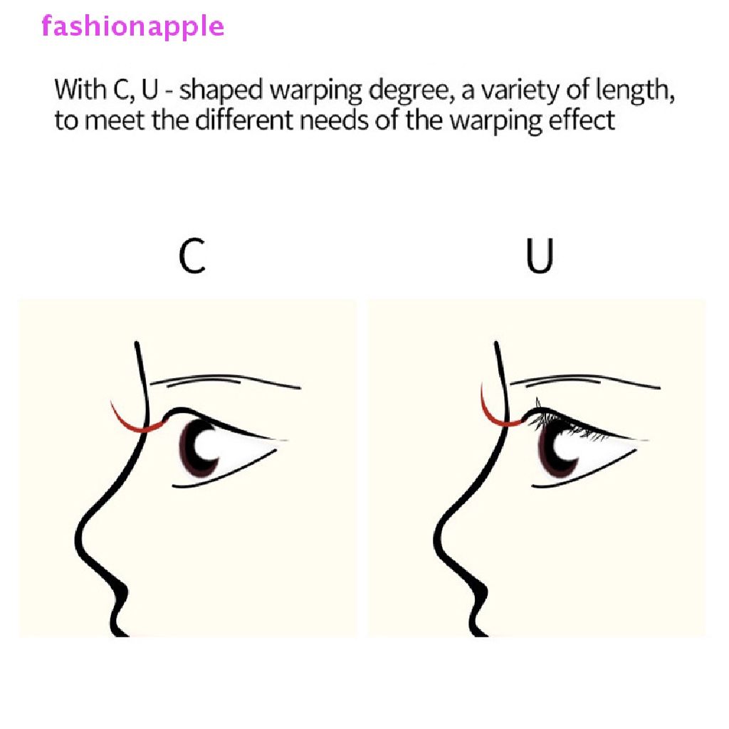 Bộ 8 Cặp Đệm Silicone Uốn Cong Lông Mi Tái Sử Dụng Linh Hoạt