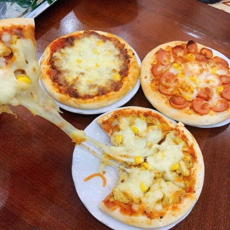 Combo 5 bánh piza mini ngon tiện lợi