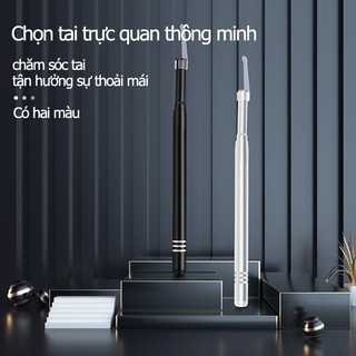 Gậy ngoáy tai trực quan thông minh Muỗng ngoáy tai Camera HD 500W Kết nối không dây WiFi 5,5mm Nhiều thiết bị có đèn An toàn cho người lớn và trẻ em