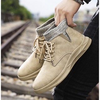 [ORDER] Giày Da Cổ Nỉ Ulzzang Hàn Quốc