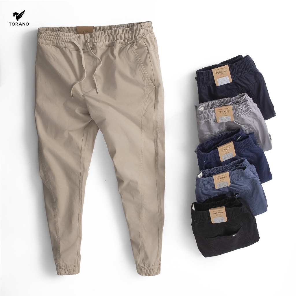 Quần kaki nam TORANO dài basic Không Phai Màu phom chuẩn DABK801