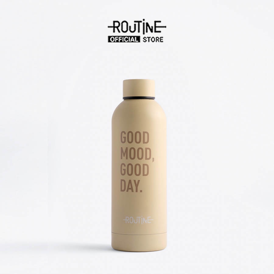 [Quà tặng không bán] Bình Giữ Nhiệt Good Mood, Good Day - Routine 10S23MWB001