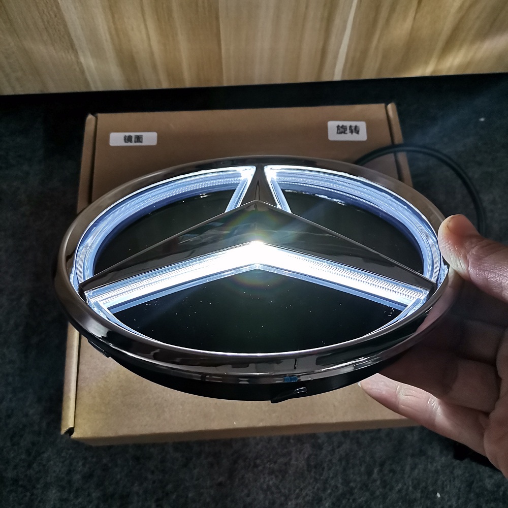 Logo Dán Trang Trí Xe Hơi BENZ W213 W166 W204 W212 W207 In Logo Dạ Quang