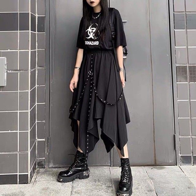 [ ORDER] Chân Váy Ulzzang Phối Dây