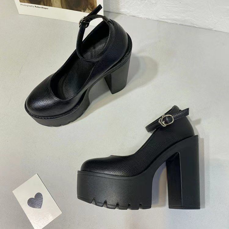 Giày Cao Gót 13cm Chống Thấm Nước Đế Dày Thời Trang Cho Nữ