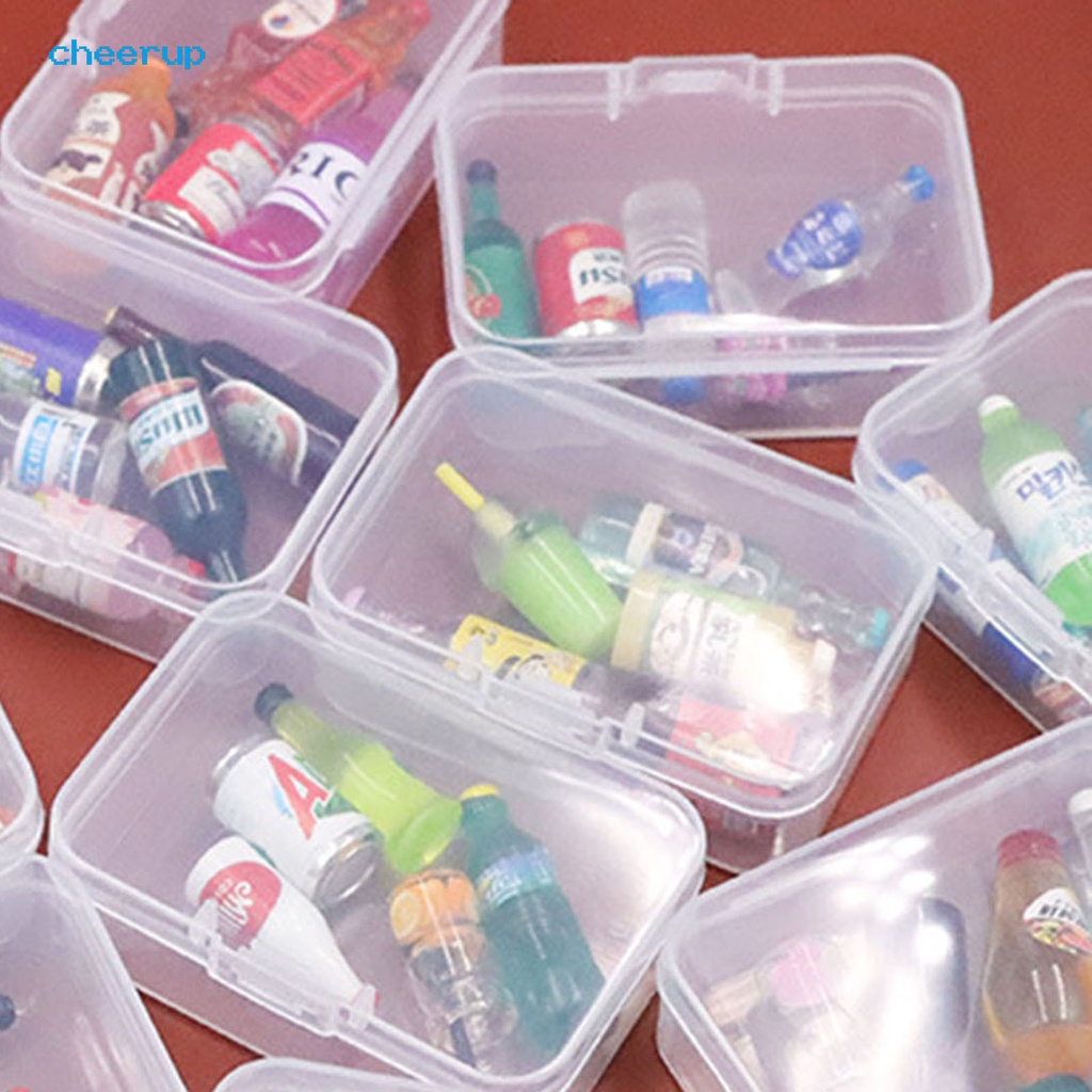 Set 5 Mô Hình Chai Bánh Quy / Thức Ăn Độc Đáo Trang Trí Tiểu Cảnh