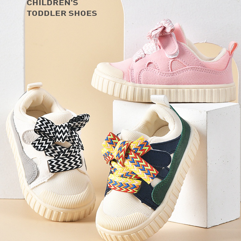 Giày Cao Su Mềm Thoáng Khí Chống Trượt Cho Bé 0-3 Tuổi