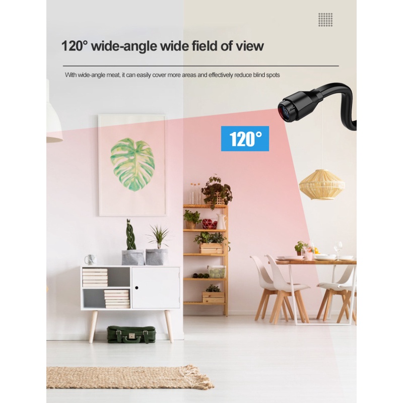 Camera Ip Wifi Không Dây USB Mini Theo Dõi An Toàn Cho Trẻ Em / Thú Cưng