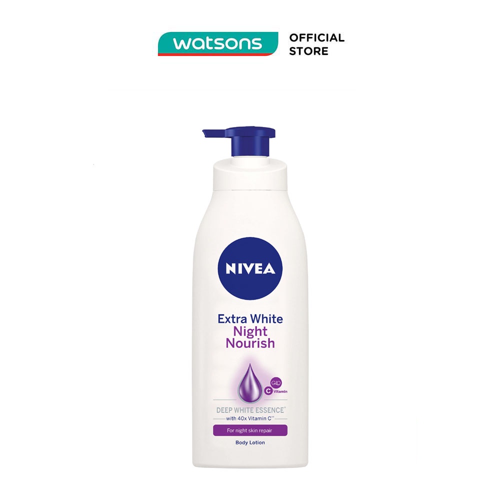 Sữa Dưỡng Thể Dưỡng Trắng Da Ban Đêm Nivea 350ml