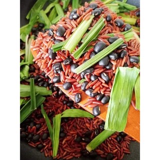 Trà gạo lứt đậu đen, đậu đỏ, lá dứa đã rang sẵn
